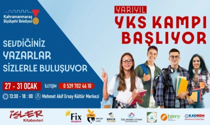 Büyükşehir’in YKS Kampı Pazartesi Günü Matematik ile Başlıyor!