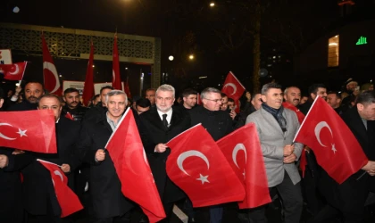 Bayraklar Dalgalandı, Kahramanmaraş Coşkuyla Yürüdü!