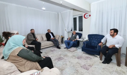 Başkan Hanifi Toptaş’tan anlamlı iftar ziyareti
