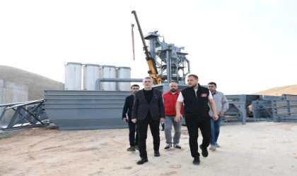 Büyükşehir, Kuzey İlçeleri İçin Bölgenin En Büyük Asfalt Üretim Tesisini Kuruyor