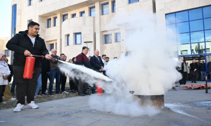KSÜ’de Gerçekçi Yangın Tatbikatı: Bilinçlendirme ve Hazırlık Ön Planda