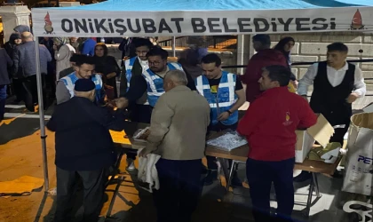 Onikişubat Belediyesi, Kadir Gecesi’nde gönüllere dokundu