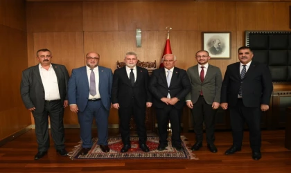 Başkan Görgel, İlçe Belediye Başkanlarıyla Buluştu