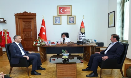 Başkan Hanifi Toptaş, görevi şehit emaneti Aras Kağan’a devretti