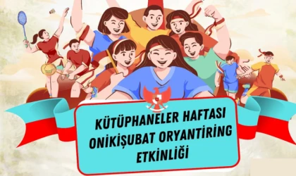 Onikişubat Belediyesi’nden Kütüphaneler Haftası’na Özel Oryantiring Etkinliği