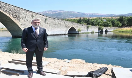 500 Yıllık Tarihi Köprünün Restorasyonunda Sona Gelindi