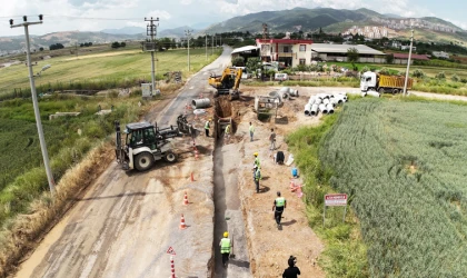 Batı Mahallelerin Altyapı İhtiyacını Karşılayacak Proje Hızla İlerliyor