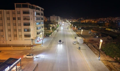 Büyükşehir Afşin’de Şehit Fırat Yılmaz Çakıroğlu Caddesi’ni Yeniledi