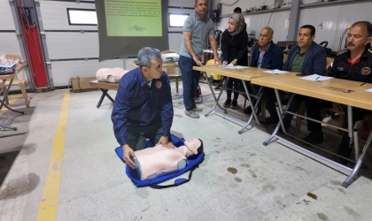 Büyükşehir’den İtfaiye Erlerine Hayat Kurtaran Eğitim