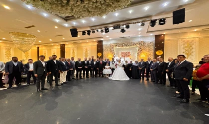 Gazeteci Sibel Atıcı ile Sıddık Mercimek Görkemli Bir Törenle Hayatlarını Birleştirdi