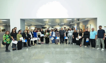 Güzel Sanatlar Fakültesinin 2024-2025 Mezuniyet Sergisi Sanatseverlerle Buluştu