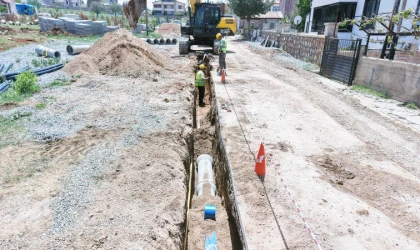 KASKİ, Afşin’de Yeni Altyapı İmalatını Sürdürüyor