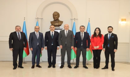 KSÜ Rektörü Yasım’dan Azerbaycan Büyükelçisi Memmedov’a Ziyaret