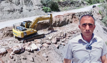 Nurhak’ta Tatlar ve Yeni Mahalle’yi Karayoluna Bağlayan Arter Genişletiliyor