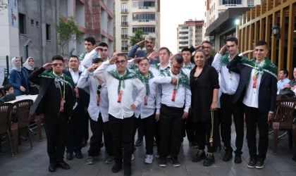 Onikişubat Belediyesi’nden anlamlı asker uğurlaması