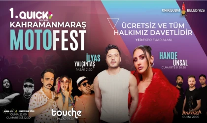 Onikişubat Belediyesi’nin katkılarıyla Kahramanmaraş Motofest başlıyor
