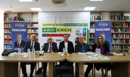 Şiir Dolu Bir Buluşma; Arif Eren Kitabı Okurlara Tanıtıldı