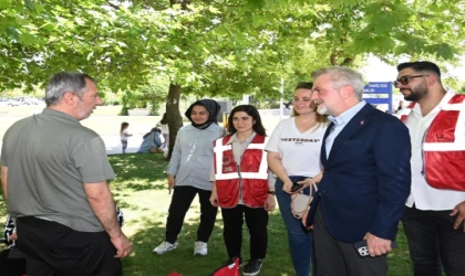 Başkan Görgel, YKS Adaylarını ve Ailelerini Yalnız Bırakmadı