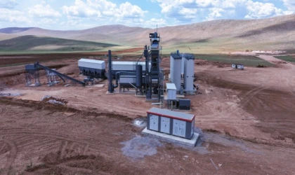Kuzey İlçeler Asfalt Üretim Tesisi’nde Son Aşama