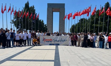 “Pusula Maraş” Bu Kez Gençleri Çanakkale’ye Taşıdı