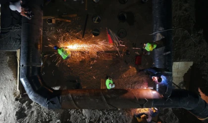 Kılavuzlu İçmesuyu Yatırımında Yoğun Mesai