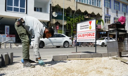 Büyükşehir Göksun’da Yürüyüş Yollarını Yenileniyor