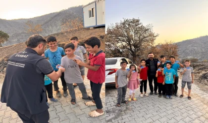 Mücahit ve arkadaşlarına Blueland’dan Morel Desteği