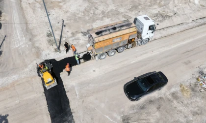 KASKİ, Elbistan’da da Asfalt Mesaisini Sürdürüyor