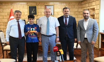 KSÜ ve Kahramanmaraş Teknokent’ten Genç Yeteneğe Sponsorluk Desteği