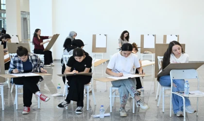 KSÜ’de Güzel Sanatlar Fakültesi Resim ve Müzik Bölümü Özel Yetenek Sınavları Tamamlandı
