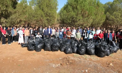 Onikişubat Belediyesi’nden 300 öğrenciyle orman temizliği