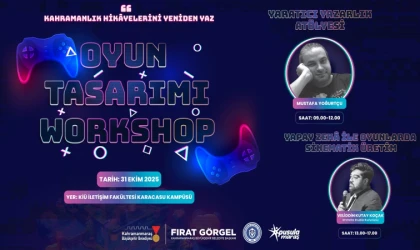 Oyun Tasarım Atölyesi ile Gençler Dijital Dünyada Kahramanlık Yazacak