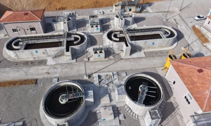 Büyükşehir Ekinözü Atıksu Arıtma Tesisi’ni Tamamladı