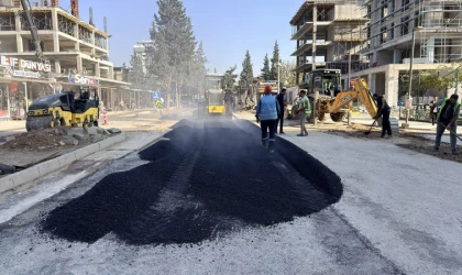 Haydar Aliyev Bulvarı’nda Altyapının Ardından Ulaşım Konforu Artırılıyor