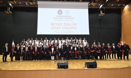 KSÜ Diş Hekimliği Fakültesinde Beyaz Önlük Giyme Töreni Düzenlendi