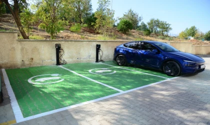 KSÜ Kampüsüne 8 Adet Elektrikli Araç Şarj İstasyonu Kuruldu