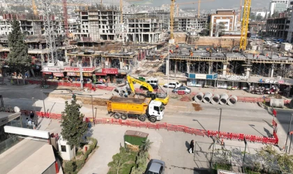 Yeni Konutların Altyapıları da Hızla İnşa Ediliyor
