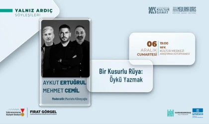 Aralık Kültür Sanat “Yalnız Ardıç Söyleşileri” ile Devam Edecek