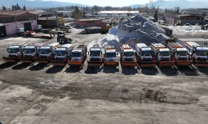 Büyükşehir Kışa Hazır; 222 Araç ve 330 Personelle Sahada