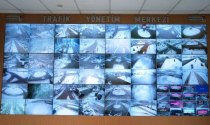 Ekipler Sahada, Şehir 7/24 Kameralarla Takipte