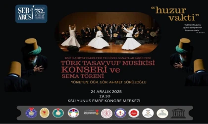 Hz. Mevlânâ Vuslatının 752. Yılında Özel Bir Programla Anılacak