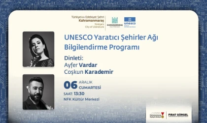 Kahramanmaraş’ın Tarihi UNESCO Başarısı Konuşulacak