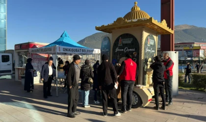 Onikişubat Belediyesi’nden KSÜ Tıp Fakültesi’nde gönülleri ısıtan ikram