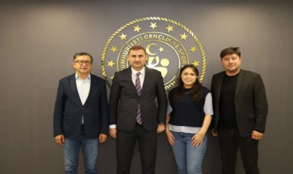 UGİYAD Heyetinden Gençlik ve Spor İl Müdürü Yasin Özdemir’e Ziyaret
