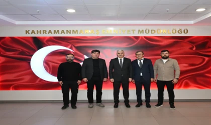 Uluslararası Gazeteciler İnternet Yayıncıları ve Yazarlar Derneği’nden İl Emniyet Müdürü Hasan Yiğit’e Ziyaret