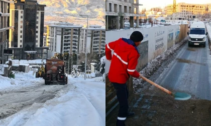 Büyükşehir, Buzlanmanın Önüne Geçmek İçin Durmaksızın Sahada
