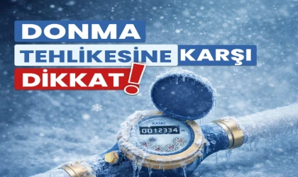 Su Sayaçları ve Tesisatlarda Donma Riskine Dikkat!
