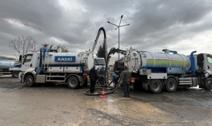 KASKİ’den Sağanak Yağış Öncesi Yoğun Mesai
