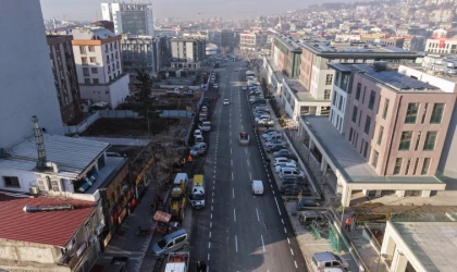 Şehrin Yolları Bir Bir Yenileniyor