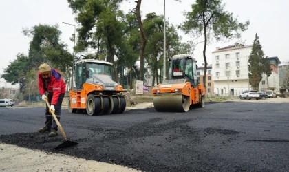Büyükşehir, Dulkadiroğlu’nda Asfalt Yenileme Hamlesine Durmaksızın Devam Ediyor
